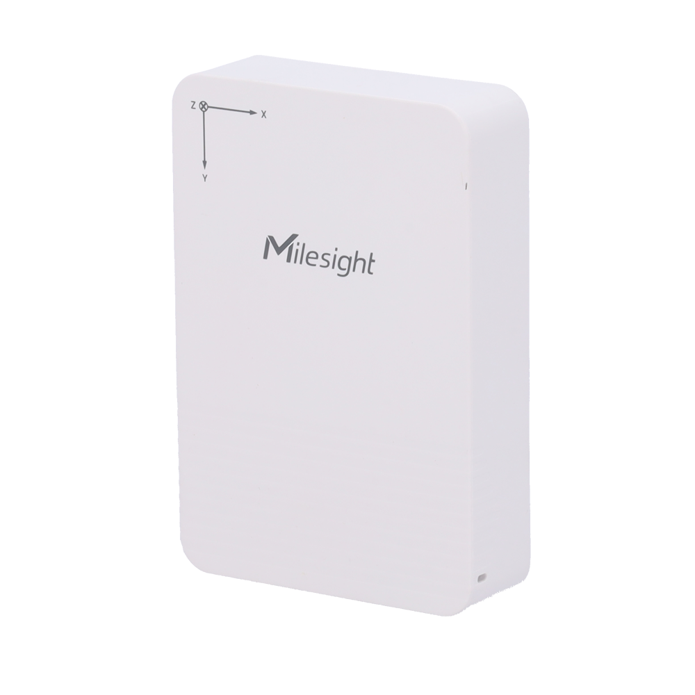 MILESIGHT MS-EM320-TILT-868M - Acelerómetro MEMS de 3 ejes (X, Y, Z) con precisión de ±1° - Rango de medición de -90° a +90° con resolución de 0,01° - Alarma programable por umbral de ángulo en cualquier eje - Posición inicial personalizable para detectar - imagen 1