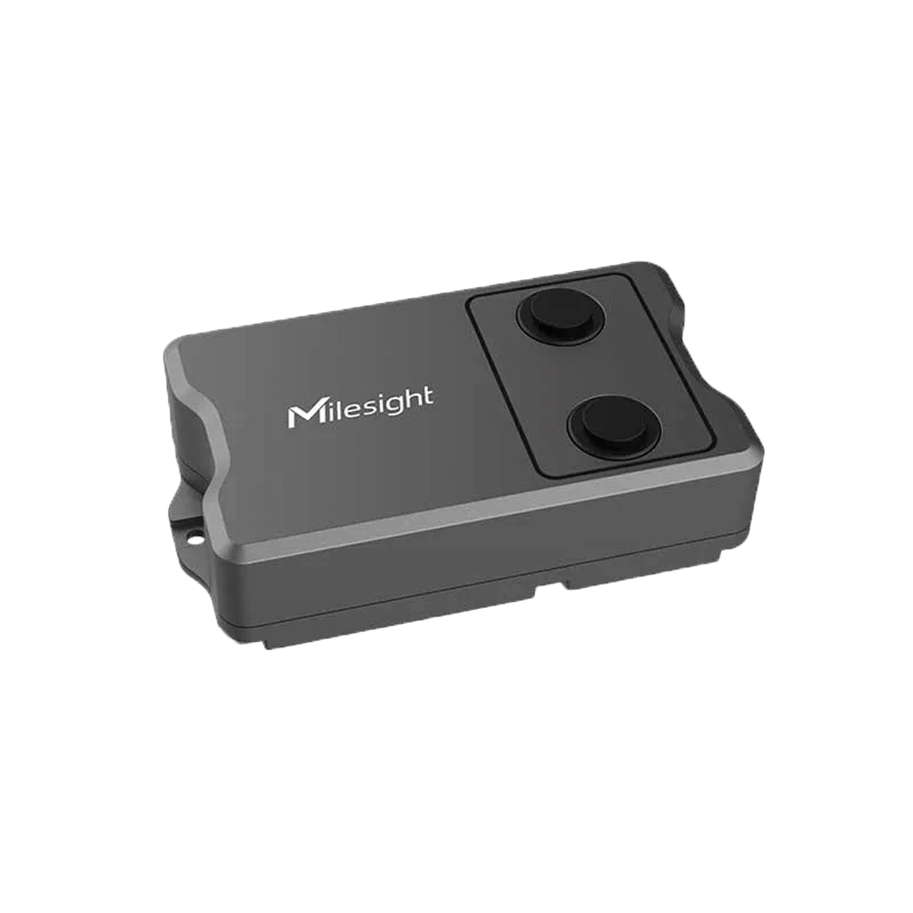 MILESIGHT MS-EM400-MUD-868M - Sensor multifuncional ultrasónico LoRaWAN - Detección hasta 4.5m, aceleración y temperatura - Hasta 10Km de alcance con visión directa - Configuración vía NFC y APP - Grado de Protección IP67 - Batería de larga duración