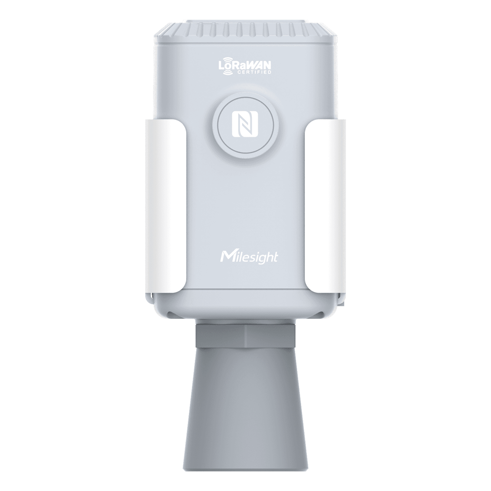 MILESIGHT MS-EM500-UDL-868M-C100 - Sensor ultrasónico de distancia LoRaWAN - Detección de hasta 8m - Hasta 10Km de alcance con visión directa - Configuración vía NFC y APP - Grado de Protección IP67 - Batería de larga duración - imagen 1