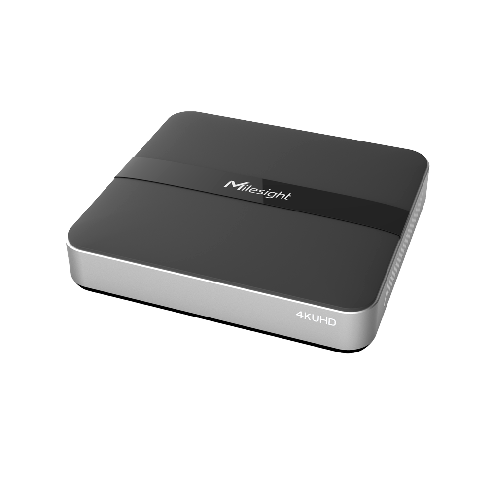 MILESIGHT MS-N1008-UPC - Milesight 4K Mini PoE NVR 5000 series - Resolución máxima 4K | 8 canales - PoE 4*RJ45 10/100Mbps - Ancho de banda 80/80Mbps - Salida 4K HDMI - ONVIF, API | 1 HDD de hasta 10 TB