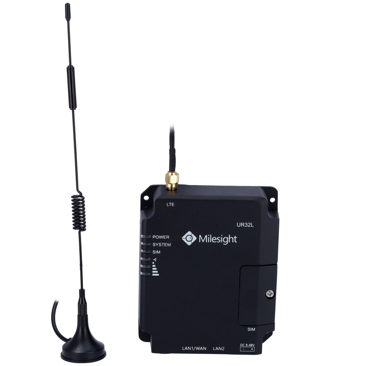 MILESIGHT MS-UR32L-L04EU-P - Milesight Router Industrial 4G Lite - Soporte PoE (Power over Ethernet) integrado - Conectividad 4G LTE Cat 4 global y fiable - Failover automático entre Ethernet y celular - VPN: IPsec, OpenVPN, GRE, L2TP, PPTP y DMVPN - Gest - imagen 1