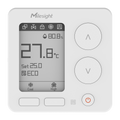 MILESIGHT MS-WT304 - Compatible con FCU de 2/4 tubos - Soporta 8 agendas personalizadas - Botones ergonómicos - 3 Modos de temperatura y 4 de ventilación - Diseño fácil de instalar - Integración con tarjetas DI