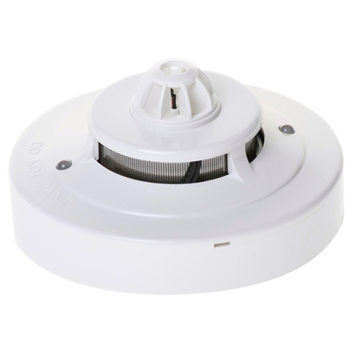 WIZMART NB-338-2H-LED - Detector convencional óptico térmico Wizmart - Doble LED de alarma para su visualización 360º - Fabricado en material ABS resistente al calor - Base no incluida - Certificado EN 54-5 y EN 54-7 - - imagen 1