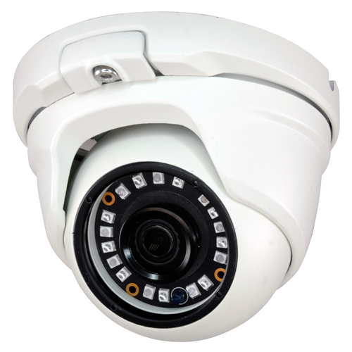 NIVIAN NV-84B - Cámara domo Gama 1080p ECO - 4 en 1 (HDTVI / HDCVI / AHD / CVBS) - 1/2.7" Brigates© BG0806 - Lente 3.6 mm - LEDs SMD IR Alcance 20 m - Menú OSD remoto desde DVR - imagen 1