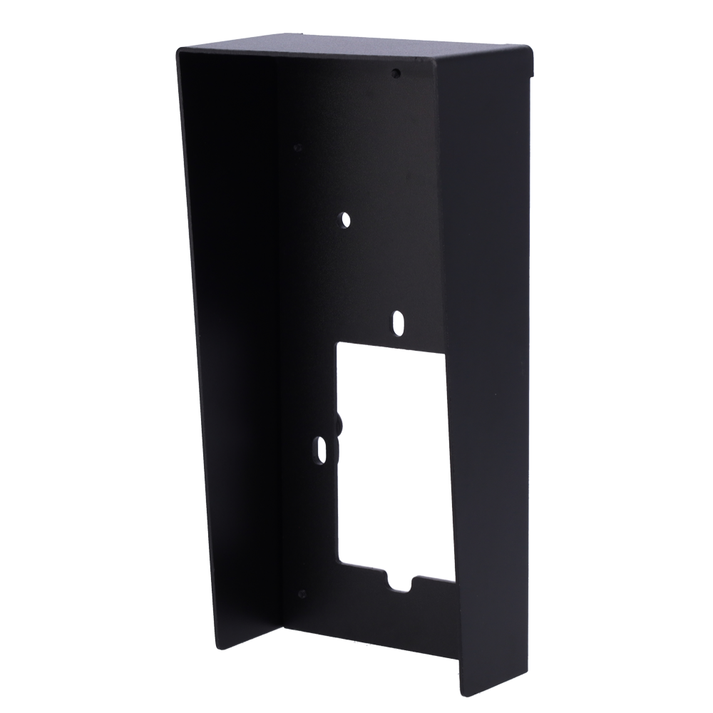 NIVIAN NV-SHIELD-INTERCOM-2W-KPAD - Visera para lluvia en superficie - Específica para videoporteros - Compatible con NVS-VIDEOINTERCOM-2W-KPAD - Orificios de conexión - Dimensiones: 194 (Al) x 94 (An) x 53 (Fo) mm - Fabricada en aluminio - imagen 1