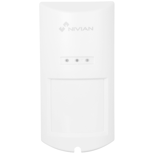 NIVIAN SMART NVS-02TO1 - Nivian Smart detector volumétrico de exterior - Rango detección 12m/100º - Inmune a mascotas 20 Kg - Inalámbrico 433 MHz - Indicador LED - Compatible con panel de alarma Nivian Smart - imagen 1