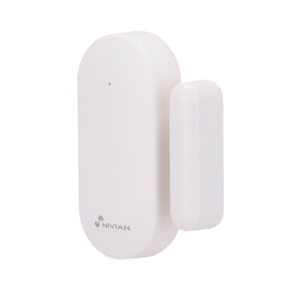 NIVIAN SMART NVS-MAG-SENSOR - Nivian Smart - Contacto magnético para puertas y ventanas - Instalación con adhesivo de doble cara - Indicador LED - Inalámbrico 433MHz - Compatible con paneles de alarma Nivian Smart - imagen 1