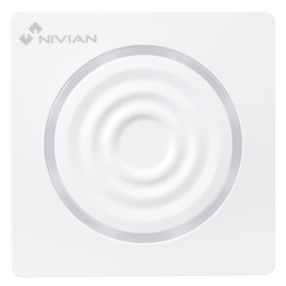 NIVIAN SMART NVS-S6BO1 - Nivian Smart - Sirena para interior - Batería de respaldo - Luz de aviso / Sirena 90 dB - Inalámbrico 433 MHz - Compatible con panel de alarma Nivian Smart - imagen 1