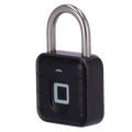 MARCA BLANCA PADLOCK-FBT-APP - Candado inteligente Bluetooth - Apertura mediante huella y APP - Capacidad 10 huellas - Diámetro de la viga de 6 mm - Alimentación con baterías CR2023 - Apto para exterior IP67 - imagen 1