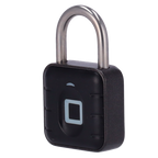 MARCA BLANCA PADLOCK-FBT-APP - Candado inteligente Bluetooth - Apertura mediante huella y APP - Capacidad 10 huellas - Diámetro de la viga de 6 mm - Alimentación con baterías CR2023 - Apto para exterior IP67 - imagen 1