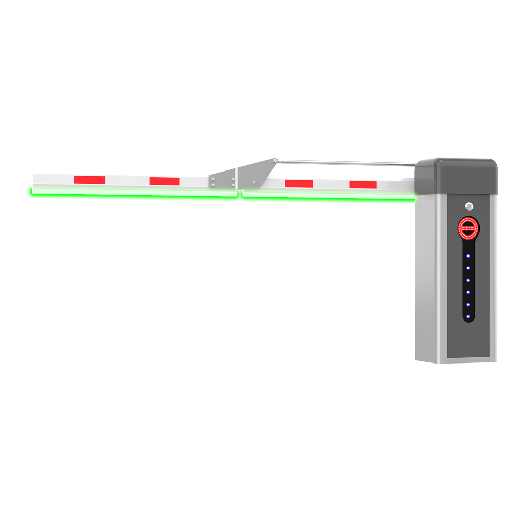 MARCA BLANCA PB-PARKBARRIER-PRO303-FD3-R - Barrera de parking - Brazo articulado en 90º (3 m) - Apertura a derechas | 5.000.000 ciclos - Indicadores LED | Modo de emergencia - Apta para exterior IP54 - imagen 1