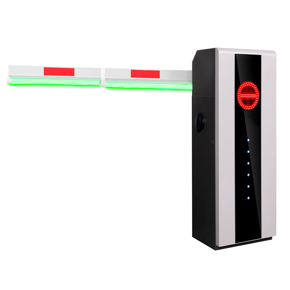MARCA BLANCA PB-PARKBARRIER-ULTRA707-TL6-R - Barrera de parking de alto rendimiento - Brazo recto telescópico (hasta 6 m) - Apertura a derechas | 10.000.000 ciclos - Indicadores LED | Modo de emergencia - Posibilidad de batería de respaldo - Apta para ext - imagen 1
