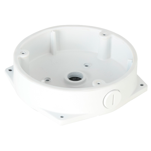 DAHUA PFA132-E - Caja de conexiones - Para cámara fisheye - Fabricado en aluminio - Pasador de cables - Color blanco - 39,8 mm (Al) x 156 mm (Ø)