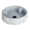 DAHUA PFA137 - Caja de conexiones - Para cámaras domo - Apto para uso exterior - Instalación en techo o pared - Pasador de cables - Color blanco | 34 (Al) x 122 (Ø) mm