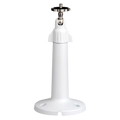 DAHUA PFB110W - Soporte para cámara - Aluminio - Apto para uso en exterior - Instalación en techo o pared - Color blanco - 195 x 95 mm (diámetro base)