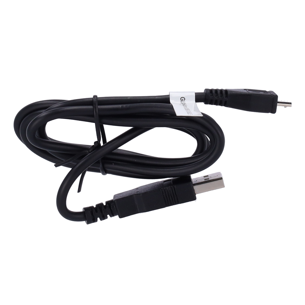 QUECLINK QL-MICRO-USB-CABLE-100CM-BLACK-RO - Cable micro USB 100CM - Para configuración y actualización de firmware - Compatible con GV57CG/GV57CEU/GL33/GL33CG/GV50CG - imagen 1