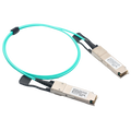 MARCA BLANCA QSFP28-100G-AOC-5M - Cable de conexión directa QSFP28 activo - Tasa de velocidad de datos de hasta 100Gbps - Módulos QSFP28 integrados en ambos extremos - Ideal para Stacking entre Switches - Longitud física de cable de 5 metros - Cable óptic - imagen 1