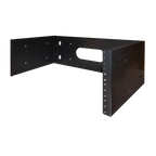 MARCA BLANCA RACK-OPEN-4U - Armario rack abierto para pared - Capacidad para instalar equipos de hasta 4U - Estructura fija de 2 postes muy resistente - Grado de protección IP20 ideal para interior - Acceso total y cómodo a todos los cables - Se suministr - imagen 1