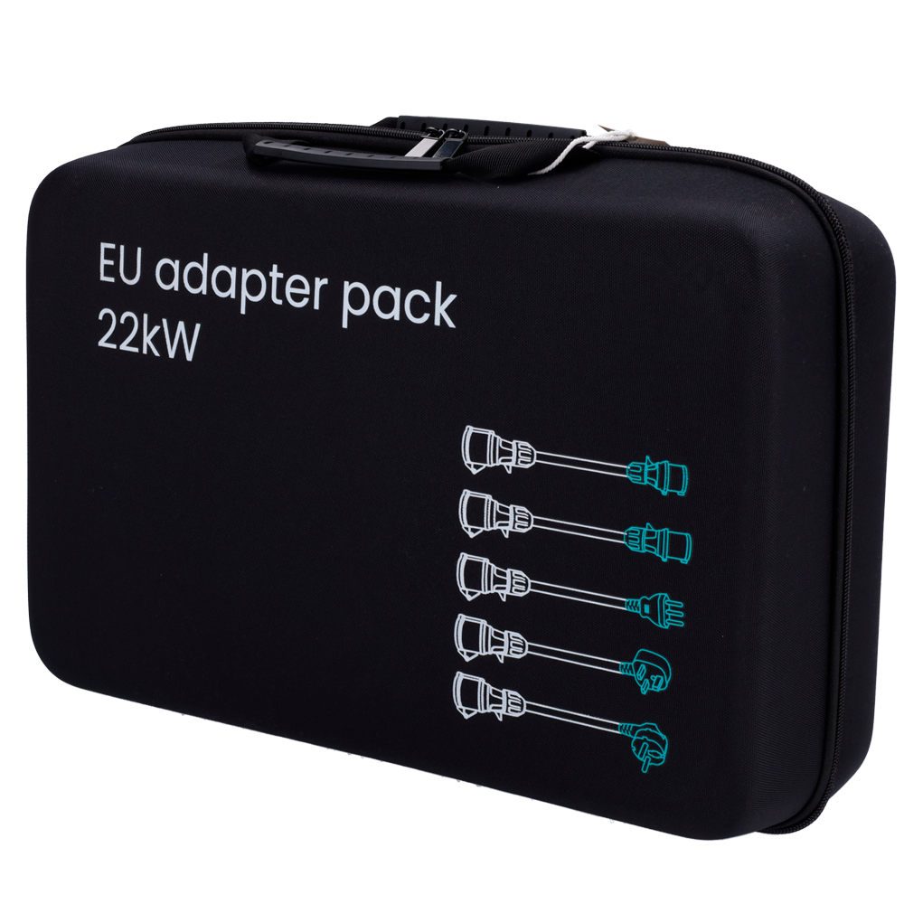 RAEDIAN RD-NCB22-EU - Pack adaptador de cables - Para enchufe doméstico Tipo E/F, Tipo G, Tipo L - Compatible con cargador NORA 22 KW - imagen 1