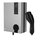 RAEDIAN RD-NEO-7-C5-SILVER - Cargador para vehículos eléctricos - Potencia 7,4 kW / 32A / Monofásica - Conector tipo 2 - Protección IP55, IK10 - Monitorización desde la APP - Color plata metalizado | Cable de 5m - imagen 1
