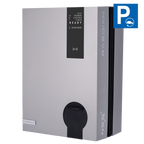 RAEDIAN RD-NEX-22-SS-SILVER - Cargador para vehículos eléctricos - Potencia 22kW / 32A / Trifásica - Conector tipo 2 | Socket Shutter - Protección IP55 - Monitorización desde APP y portal - Escalable | Color plata - imagen 1
