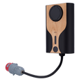 RAEDIAN RD-NORA-22-C3-S - Cargador portable para vehículos eléctricos - Potencia 22kW / 32A / Trifásica - Conector tipo 2 - Protección IP55, IK10 - Monitorización desde la APP - Color madera - imagen 1