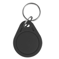 MARCA BLANCA RFID-TAG-BLACK - Llavero TAG de proximidad numerado - ID por radiofrecuencia - EM pasivo | Color negro - Baja frecuencia 125 kHz - Dimensiones: 58 (Al) x 27 (An) mm