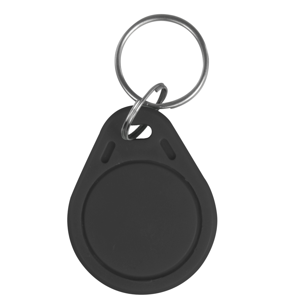 MARCA BLANCA RFID-TAG-BLACK - Llavero TAG de proximidad numerado - ID por radiofrecuencia - EM pasivo | Color negro - Baja frecuencia 125 kHz - Dimensiones: 58 (Al) x 27 (An) mm