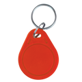 MARCA BLANCA RFID-TAG-R - Llavero TAG de proximidad numerado - ID por radiofrecuencia - EM pasivo | Color rojo - Baja frecuencia 125 kHz - Dimensiones: 58 (Al) x 27 (An) mm - imagen 1