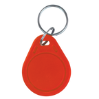 MARCA BLANCA RFID-TAG-R - Llavero TAG de proximidad numerado - ID por radiofrecuencia - EM pasivo | Color rojo - Baja frecuencia 125 kHz - Dimensiones: 58 (Al) x 27 (An) mm - imagen 1
