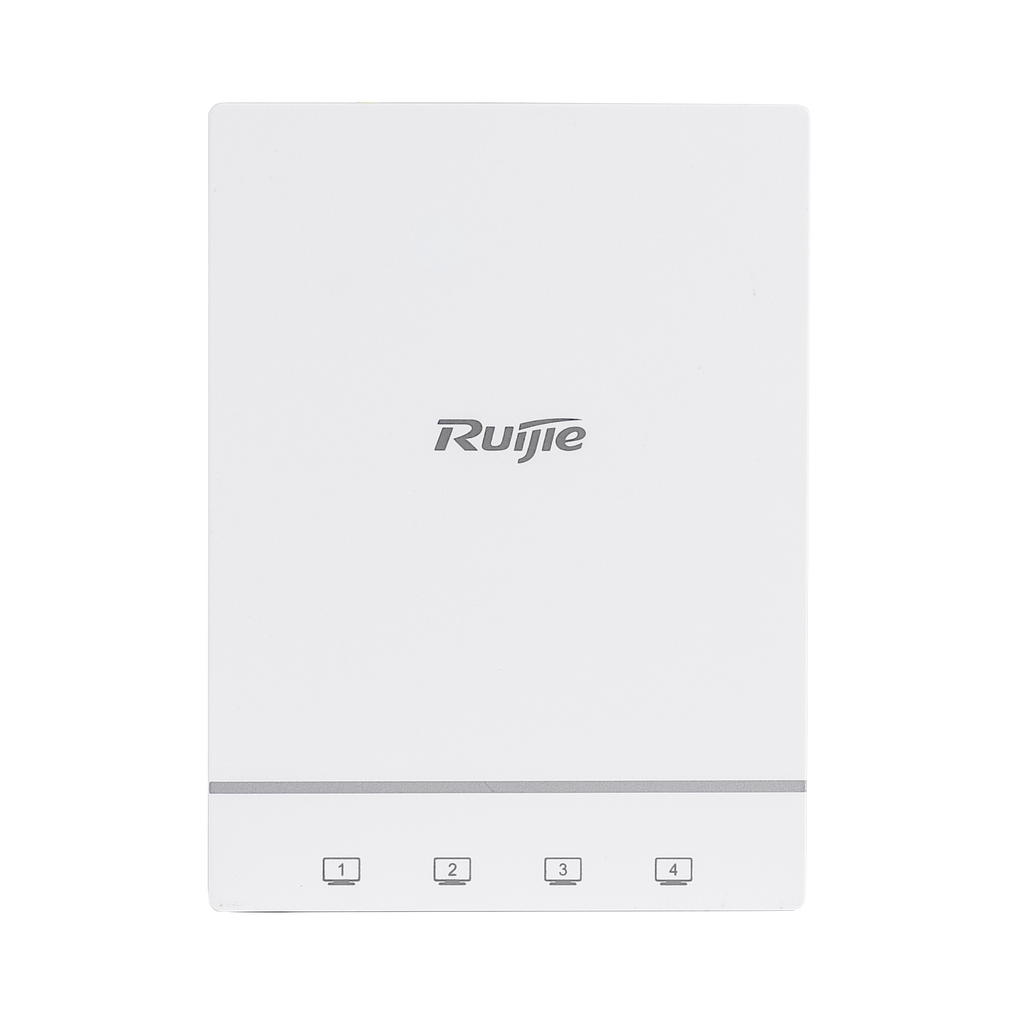 RUIJIE ENTERPRISE RG-AP180 - Ruijie - AP de Pared Omnidireccional Wi-Fi 6 - Frecuencia 2.4 y 5 GHz - Soporta 802.11a/b/g/n/ac/ax - Velocidad 574+1201Mbps - Antena 2x2 MIMO - imagen 1