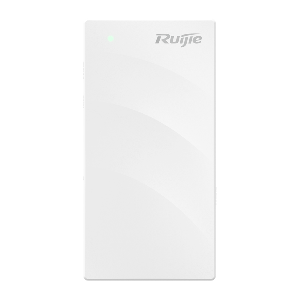 RUIJIE ENTERPRISE RG-AP180P-L - Ruijie - AP de Pared Omnidireccional Wi-Fi 6 - Doble Banda 2.4 y 5 GHz / Ancho de Canal 160MHz - Soporta 802.11a/b/g/n/ac/ax - Velocidad transmisión hasta 3000 Mbps - Antena 2x2: MIMO en 2.4GHz, 2x2 en 5GHz - imagen 1
