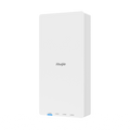 REYEE RG-APF1260(MG-P) - Punto de acceso Wi-Fi 6 AX3000 de alto rendimiento - Triple-Play: Wi-Fi, IPTV y servicios telefónicos - Convierte teléfonos analógicos en teléfonos IP - Puerto óptico SC de 2.5 Gbps y 4 puertos RJ45 - Salida PoE para alimentar tel - imagen 1