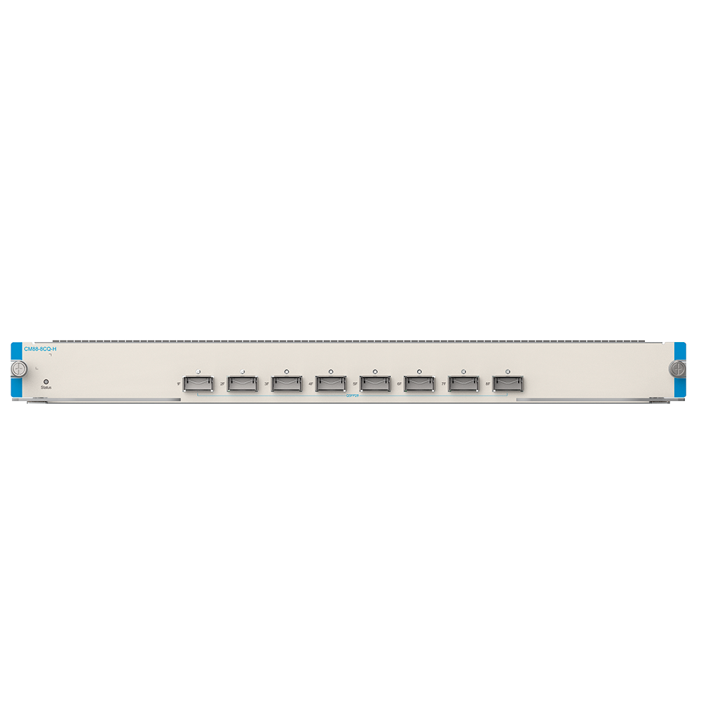 RUIJIE ENTERPRISE RG-CM88-8CQ-H - Ruijie Tarjeta central para enlaces troncales masivos - 8 ranuras independientes 40GE/100GE QSFP28 core - Conectores ópticos multipuerto MPO e hilos LC - Máximo ancho de banda para centros de datos y backbone - Soporte Ho - imagen 1