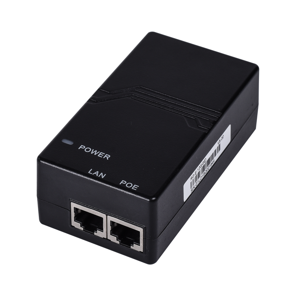 RUIJIE ENTERPRISE RG-E-120GE - Inyector PoE Ruijie. - Totalmente compatible con estándar IEEE 802.3af. - Dispone de 2 puertos RJ45 (Entrada/Salida). - Suministro de energía estable de hasta 15.4 W. - Transferencia de datos Gigabit 10/100/1000M. - Detecció - imagen 1