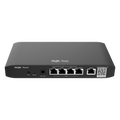 REYEE RG-EG105G-P-V3 - Reyee Router PoE Controlador Cloud - 4 Puertos PoE+ RJ45 GE + 2 Puertos RJ45 GE - 5 Puertos RJ45 10/100 /1000 Mbps - Admite hasta 2 WAN para failover o balanceo - Hasta 600 Mbps de ancho de banda - Servidor VPN IPSec, L2TP, PPTP, Op - imagen 1
