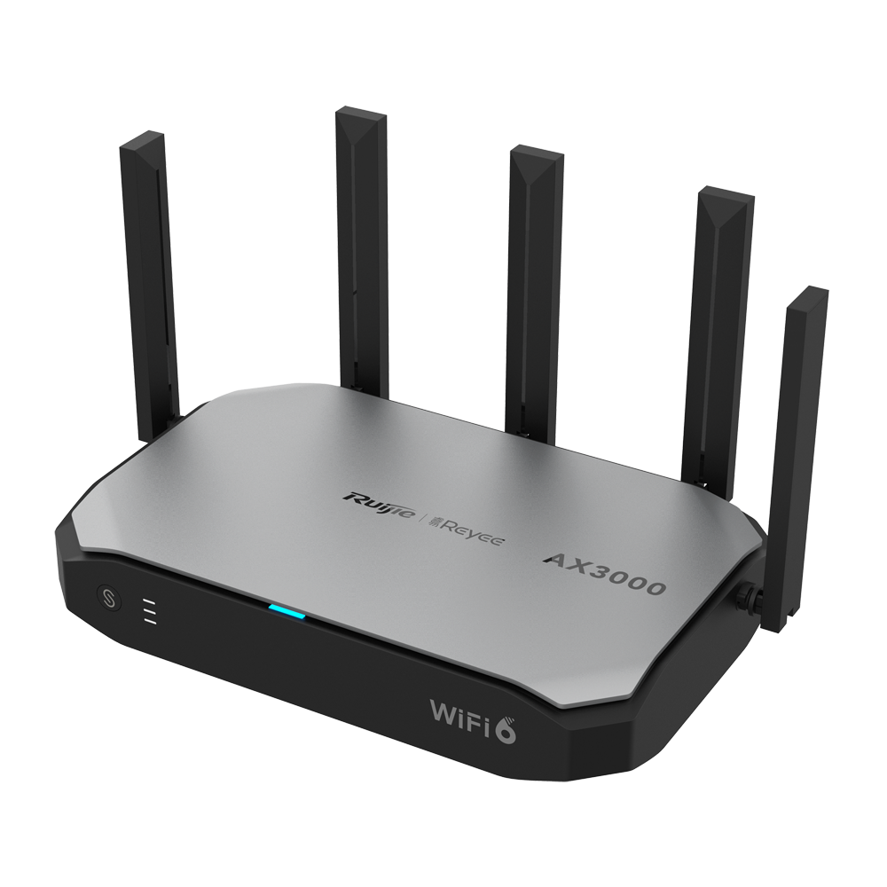 REYEE RG-EG105GW-X - Reyee Router Wi-Fi Cloud con Mesh - Wi-Fi 6 2x2 | 5 Puertos RJ45 10/100 /1000 Mbps - Admite hasta 4 WAN para failover o balanceo - Hasta 1200 Mbps de ancho de banda - Servidor VPN IPSec, L2TP, PPTP, OpenVPN - Control Inteligente del a - imagen 1