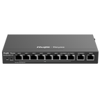 REYEE RG-EG210G-P-V3 - Reyee Router PoE Controlador Cloud - 8 Puertos PoE+ RJ45 GE + 2 Puertos RJ45 GE - 10 Puertos RJ45 10/100 /1000 Mbps - Admite hasta 4 WAN para failover o balanceo - Hasta 600 Mbps de ancho de banda - Servidor VPN IPSec, L2TP, PPTP, O - imagen 1