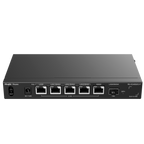 REYEE RG-EG406XS-P - Reyee Router Cloud - 5 Puertos RJ45 2.5G (4 PoE+) + 1 SFP+ 10Gigabit - Funciones básicas de Firewall - Admite hasta 5 WAN para failover o balanceo - Hasta 2500 Mbps de ancho de banda - Hasta 400 usuarios recomendados - imagen 1