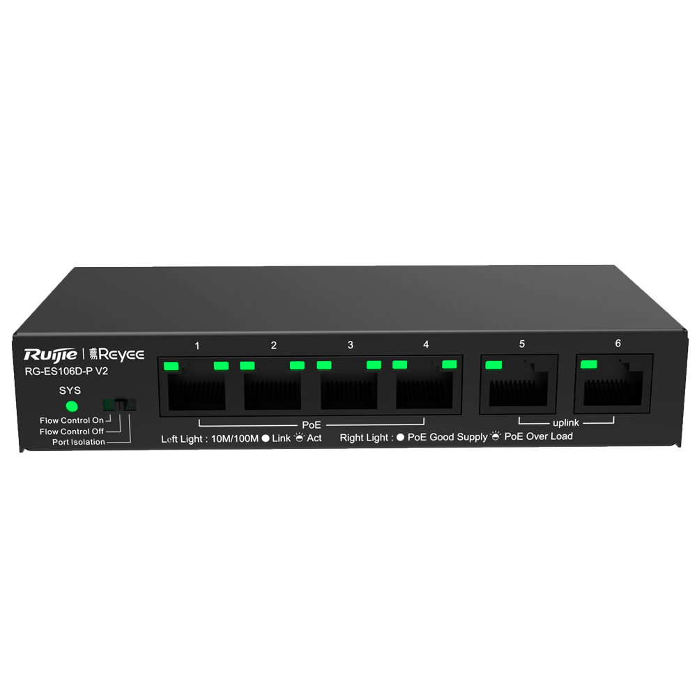 REYEE RG-ES106D-P-V2 - imagen 1
