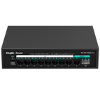 REYEE RG-ES110GS-P-L - Reyee Switch PoE Sobremesa - 8 Puertos RJ45 + 1 Uplink RJ45 + 1 Uplink SFP - 8 Puertos Gigabit + 2 Puertos Gigabit - 8 Puertos PoE+ 802.3af/at | Potencia total 120W - Aislado de Puertos / Flow Control / PoE Watchdog - Plug and Play - imagen 1