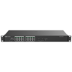 REYEE RG-ES118GS-P-L - Reyee Switch PoE Sobremesa - 16 Puertos RJ45 + 2 Uplink SFP - 16 Puertos Gigabit + 2 Puertos Gigabit - 16 Puertos PoE+ 802.3af/at | Potencia total 247W - Aislado de Puertos / Flow Control - Plug and Play - imagen 1