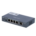 REYEE RG-ES205GC-P - Ruijie Reyee Cloud Managed L2 PoE Switch - 4 Puertos Gigabit PoE/PoE+ + 1 Uplink Gigabit - Potencia PoE+ de 30W por puerto / Total 54W - Sistema PoE Watchdog para autoreinicio de cámaras - Interruptor DIP físico para monitoreo LED dua - imagen 1