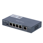 REYEE RG-ES205GC-P - Ruijie Reyee Cloud Managed L2 PoE Switch - 4 Puertos Gigabit PoE/PoE+ + 1 Uplink Gigabit - Potencia PoE+ de 30W por puerto / Total 54W - Sistema PoE Watchdog para autoreinicio de cámaras - Interruptor DIP físico para monitoreo LED dua - imagen 1