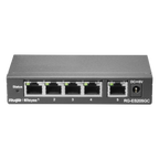 REYEE RG-ES205GC - Ruijie Reyee Cloud Managed L2 Switch - 5 Puertos Gigabit Ethernet RJ45 de alta velocidad - Reconocimiento inteligente de cámaras IP (CCTV) - Prevención automática de bucles (Loop Prevention) - Gestión en la nube Ruijie Cloud de por vida - imagen 1