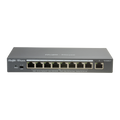 REYEE RG-ES209GC-P - Ruijie Reyee Cloud Managed L2 Switch - 8 Puertos Gigabit PoE/PoE+ + 1 Uplink Gigabit - Potencia PoE+ de 30W por puerto / Total 120W - Sistema PoE Watchdog para autoreinicio de cámaras - Interruptor DIP físico para monitoreo LED dual - imagen 1