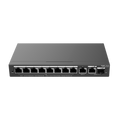 REYEE RG-ES210GS-P - Ruijie Reyee Cloud Managed L2 Switch - 8 Puertos Gigabit PoE/PoE+ + 1 Enlace Combo GE - Ranura SFP Gigabit para enlaces de fibra óptica - Potencia PoE+ de 30W por puerto / Total 120W - Sistema PoE Watchdog para autoreinicio de cámaras - imagen 1