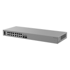 REYEE RG-ES216GC2MS - Ruijie Reyee Cloud Managed L2 Switch - 16 puertos Gigabit RJ45 y 2 ranuras 2.5G SFP - Resiliencia de red con protocolo de anillo ERPS - Gestión gratuita desde Ruijie Cloud y App Reyee - Chasis metálico para rack sin ventiladores - Pr - imagen 1