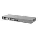 REYEE RG-ES224GC2MS - Ruijie Reyee Cloud Managed L2 Switch - 24 puertos Gigabit RJ45 y 2 ranuras 2.5G SFP - Resiliencia de red con protocolo de anillo ERPS - Gestión gratuita desde Ruijie Cloud y App Reyee - Chasis metálico para rack sin ventiladores - Pr - imagen 1