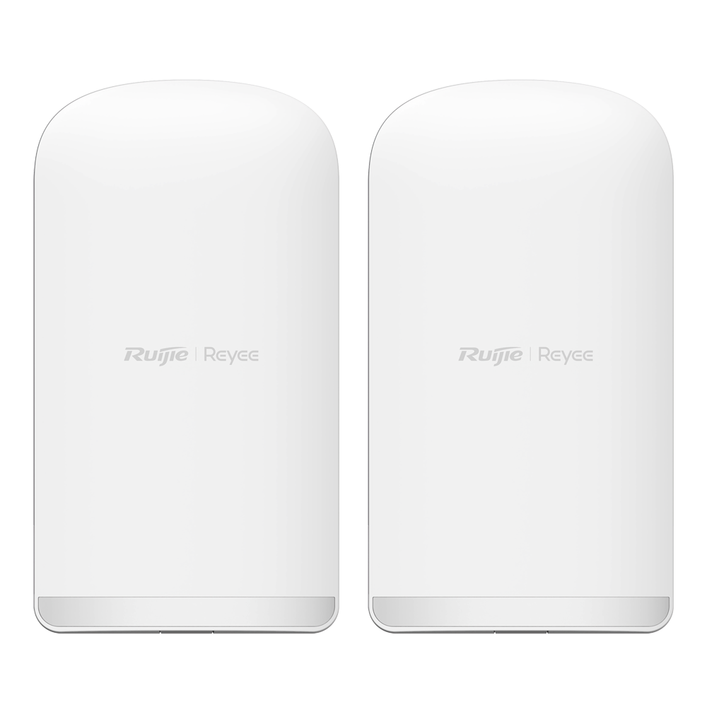 REYEE RG-EST350G - Reyee Wireless bridge hasta 867Mpbs - Enlace inalámbrico de hasta 5 km - Frecuencia 5.15 GHz 5.85 GHz - Protocolo Propietario basado en TDMA - IP55, apto para exteriores - 2 unidades emparejadas - imagen 1